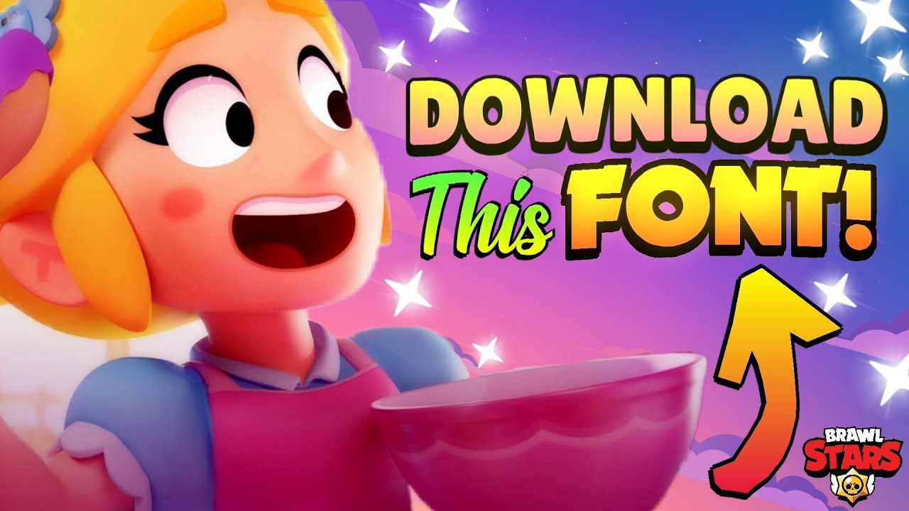 Fontes brawl stars: descubra como utilizá-las para personalizar seu jogo 1 fonte brawl stars