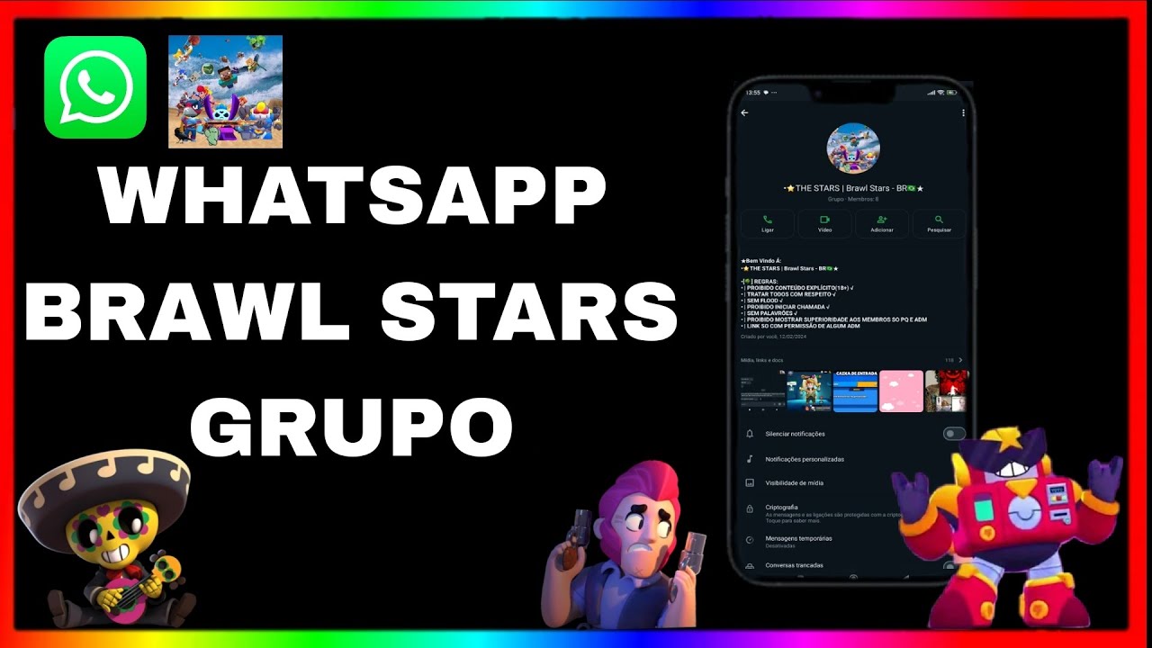 Grupo de Brawl Stars no WhatsApp: Como Encontrar e Participar das Melhores Comunidades 1 grupo de brawl stars whatsapp